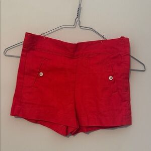 Janie and Jack Vibrant Red Kids Shorts